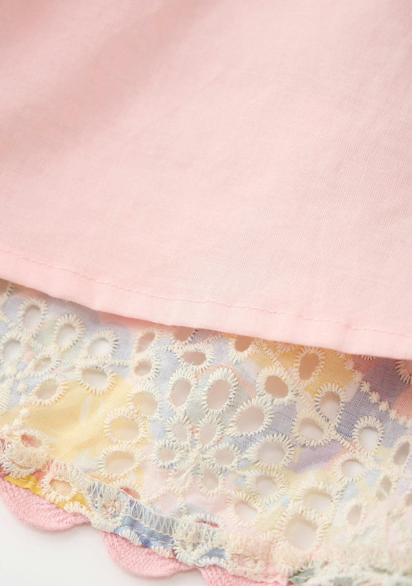 Alanna Frill Embroidered Maxi Dress