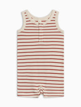 Nile Romper - Ron Stripe / Barn