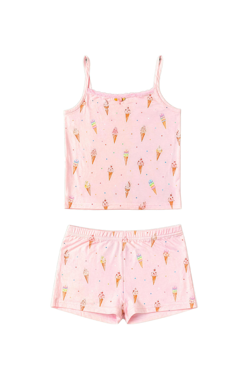 Ice Cream Print Cami PJ Set