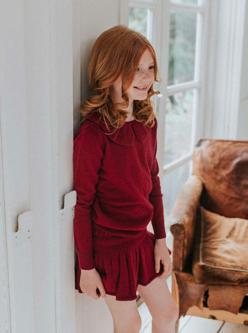 Peter Pan Collared Jumper | 100% cashmere
