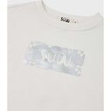 Relaxed Organic Fleece Sweatshirt With SOW print