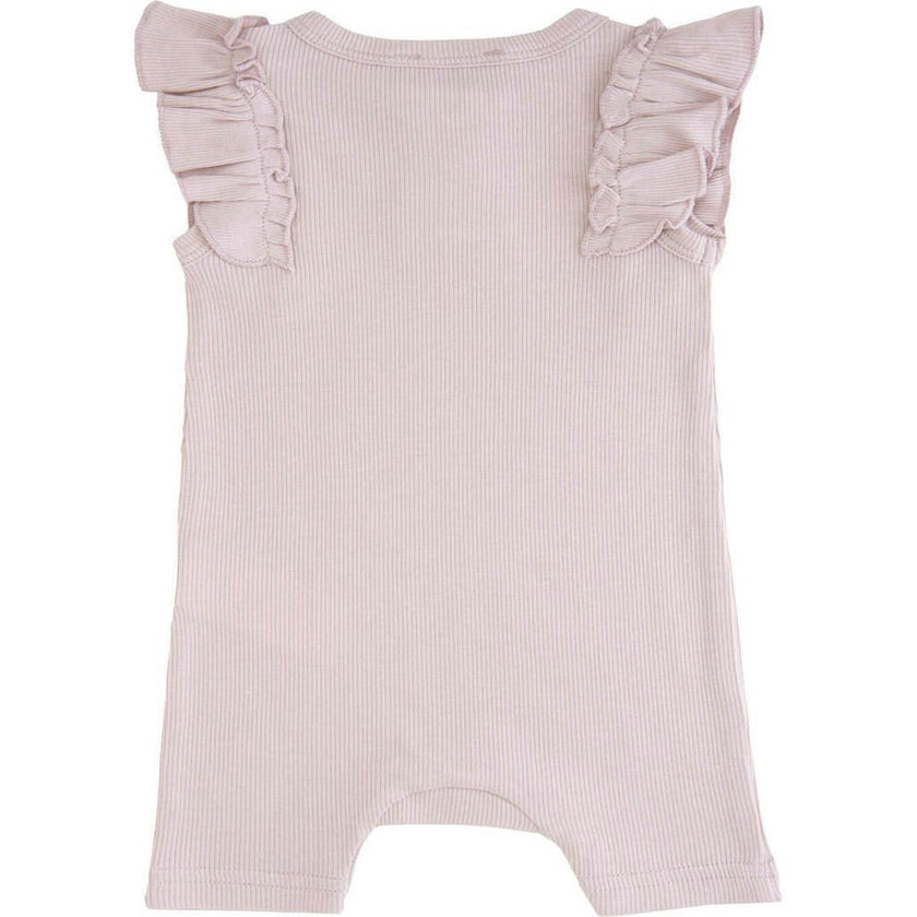 Rose Ruffle Modal Romper