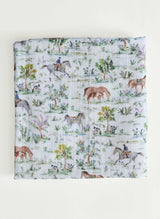 Baby Bib & Shawl Blanket Set - Hunter Pace