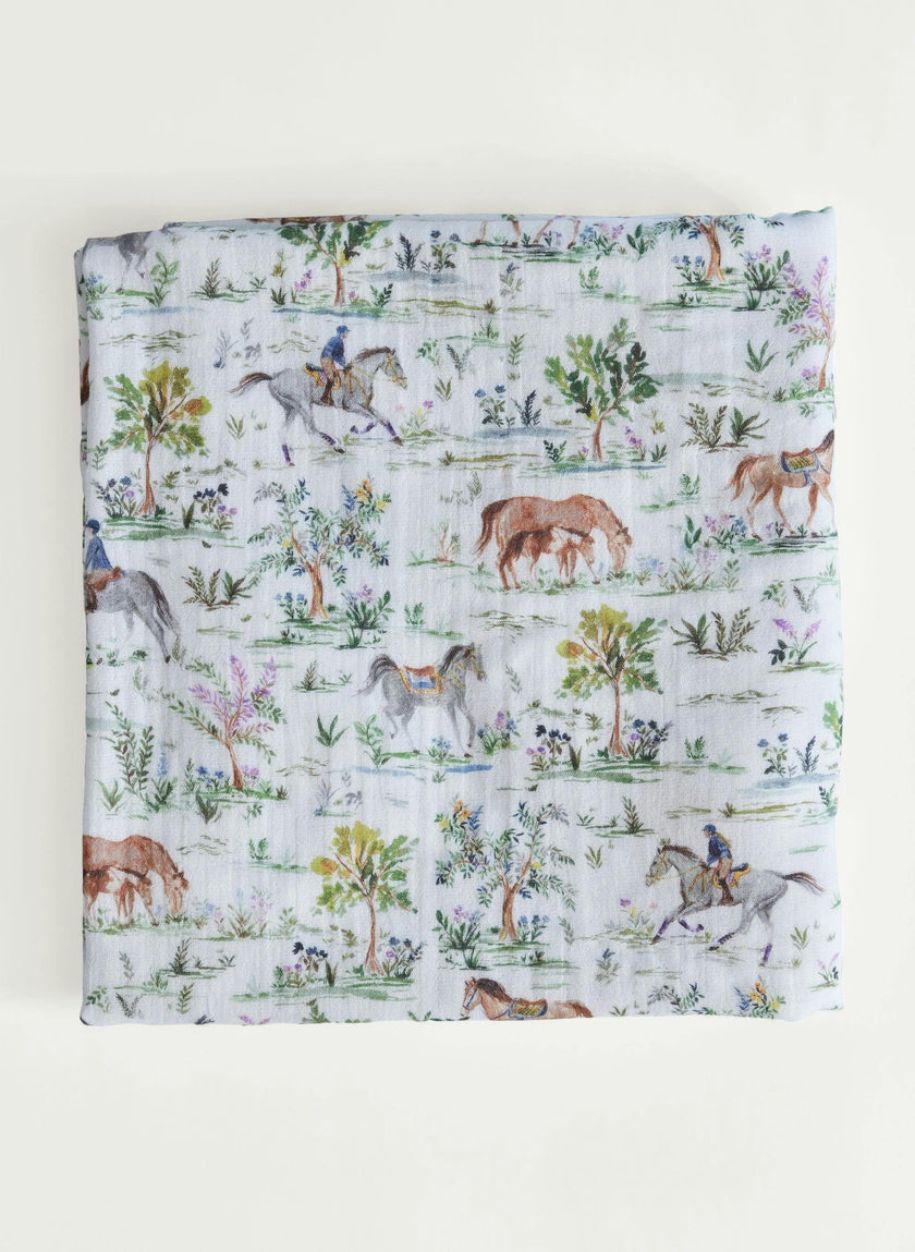 Baby Bib & Shawl Blanket Set - Hunter Pace