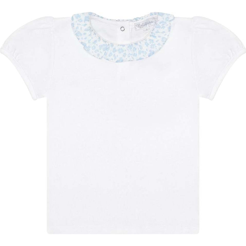 Blue Cheetah Tee-Leggings Set