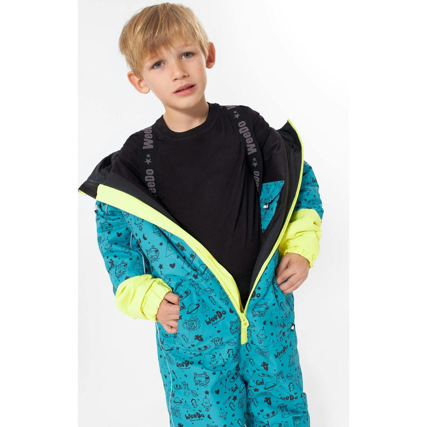 Universe Mondo Monster Snowsuit, Blue