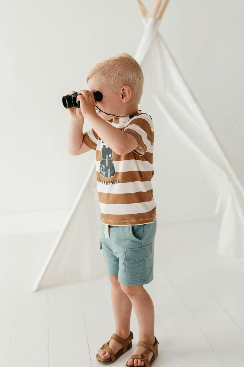 Boy's Cargo Shorts Seagrass