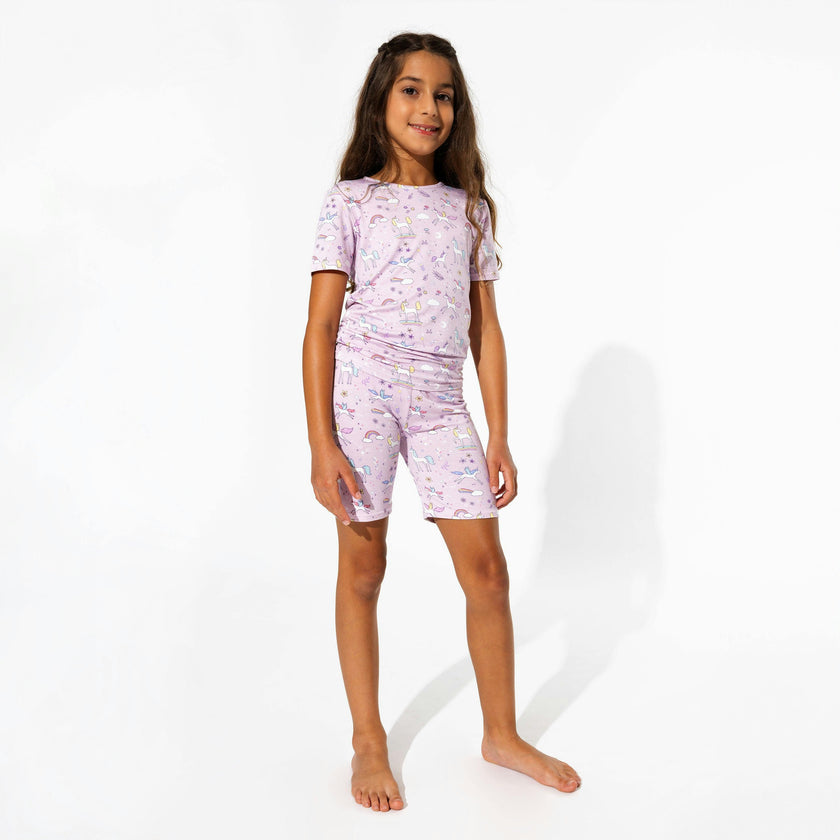 Enchanted Bamboo Kids Pajama Short Set