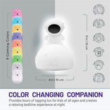 LumiPets Alice the Astronaut Silicone Night Light