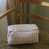 Toiletry Pouch Picnic Gingham Pink