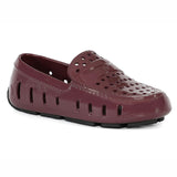 KIDS BURGUNDY PATENT/BLACK PRODIGY DRIVER