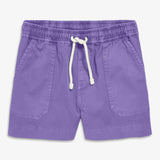 Kids garment dyed stretch chino midi short