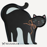 Halloween Cat Reusable Platter