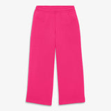 Kids cozy fleece wide-leg pant