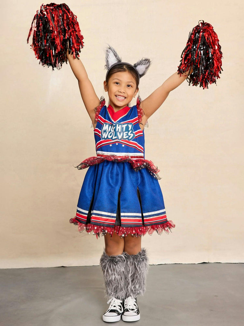 Mighty Wolves Cheerleader For Girls