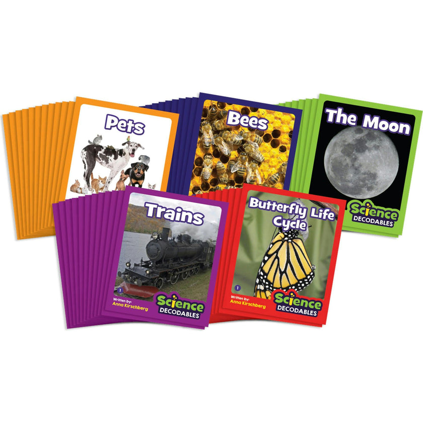 Science Decodables Non-Fiction Boxed Educational Learning Set