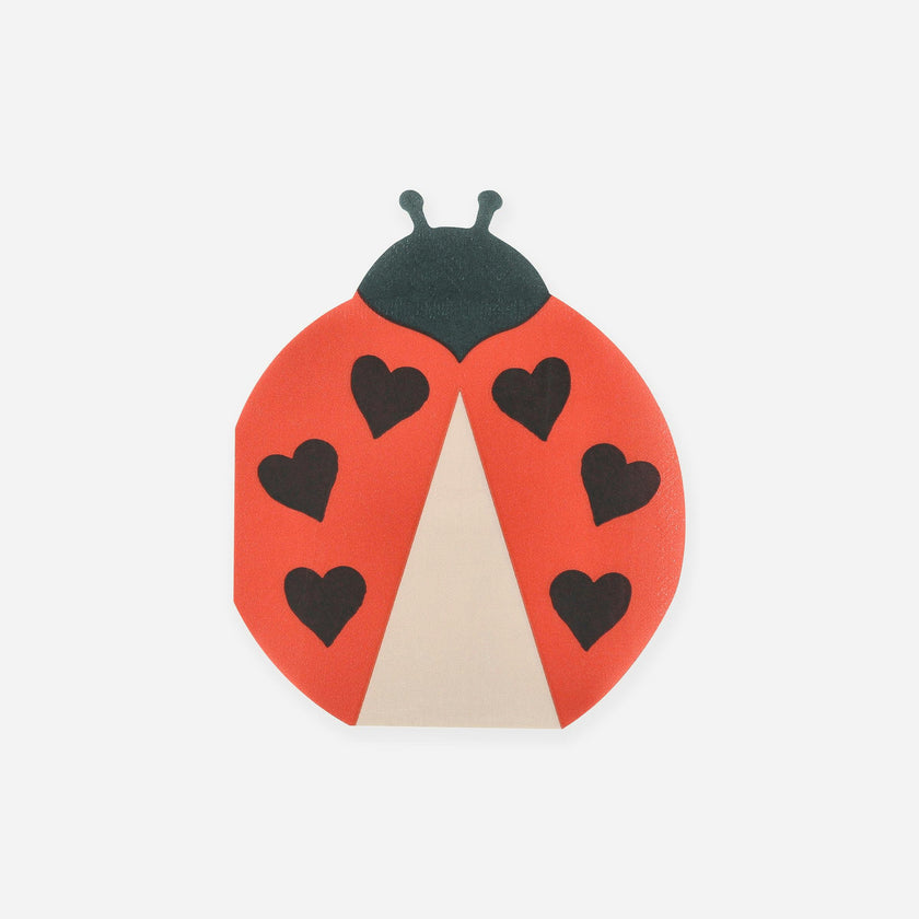 Red Ladybug Napkins