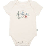 graphic bodysuit | mountain baby