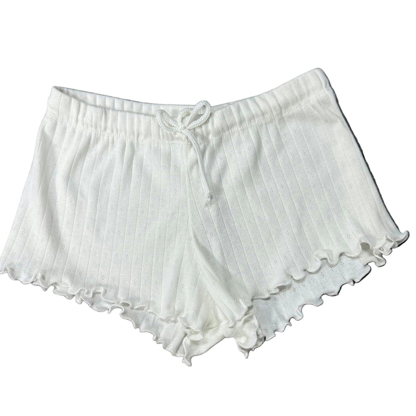 Girls Pointelle Lounge Shorts
