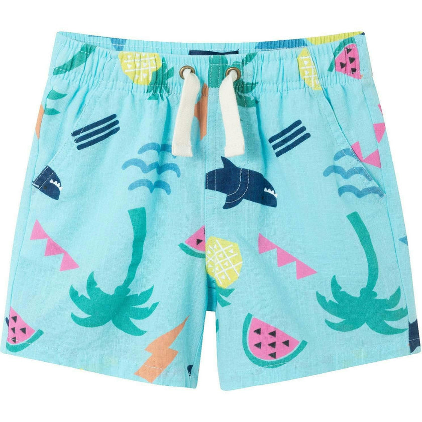 Kids 2-Piece Fun Print Matching Buttondown Set