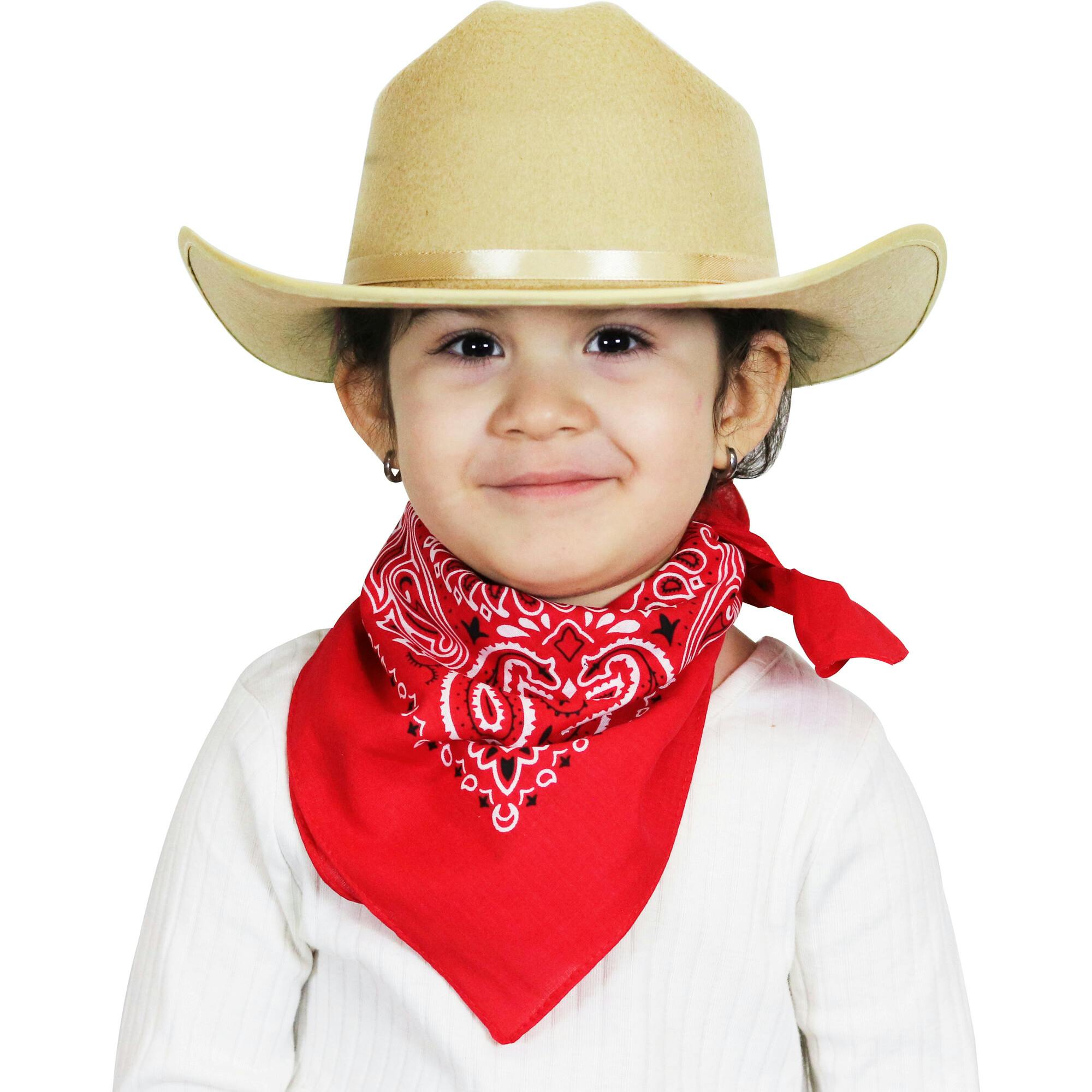 Jr. Cowboy Hat w/ Bandanna