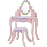 Little Princess Rapunzel Vanity with LED Illuminated Mirror