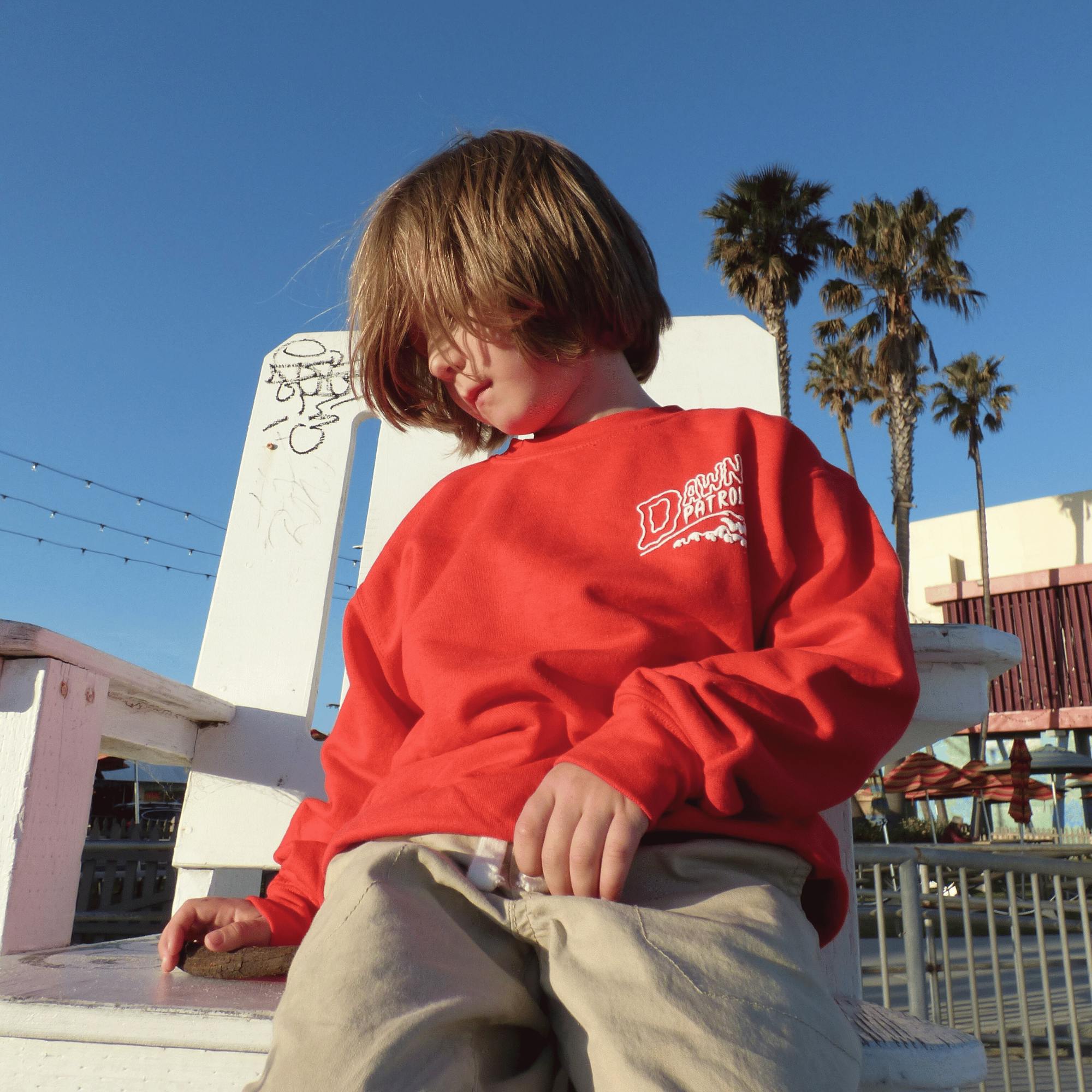 Kids’ Sunset Crew Sweatshirt - Dawn Patrol