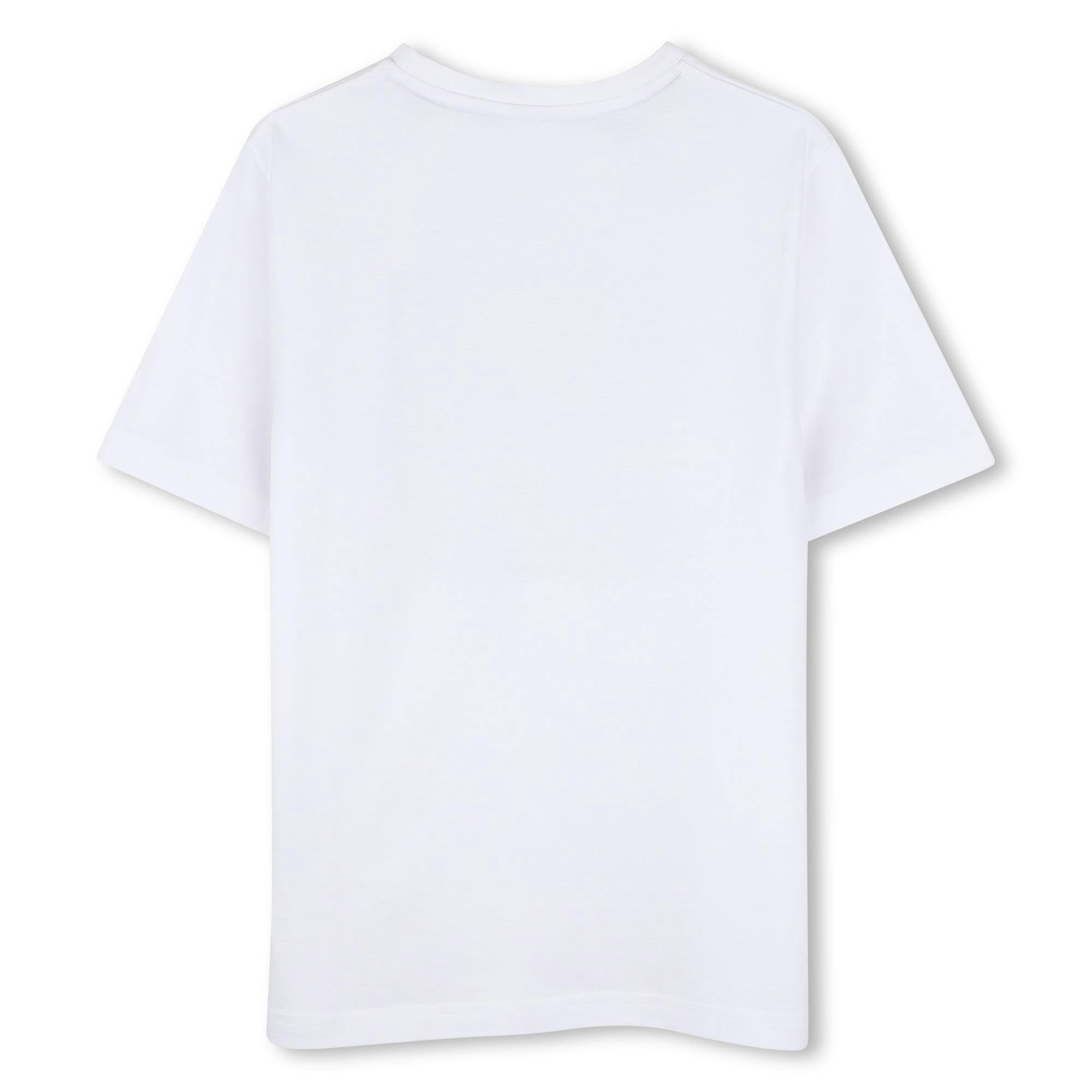 Boys White Logo t-Shirt