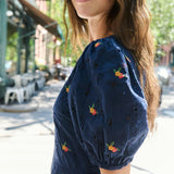 Womens Parker Dress - Eyelet Embroidery