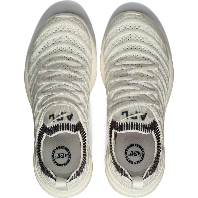 Youth's TechLoom Wave Ivory / Iron / Ribbed, White