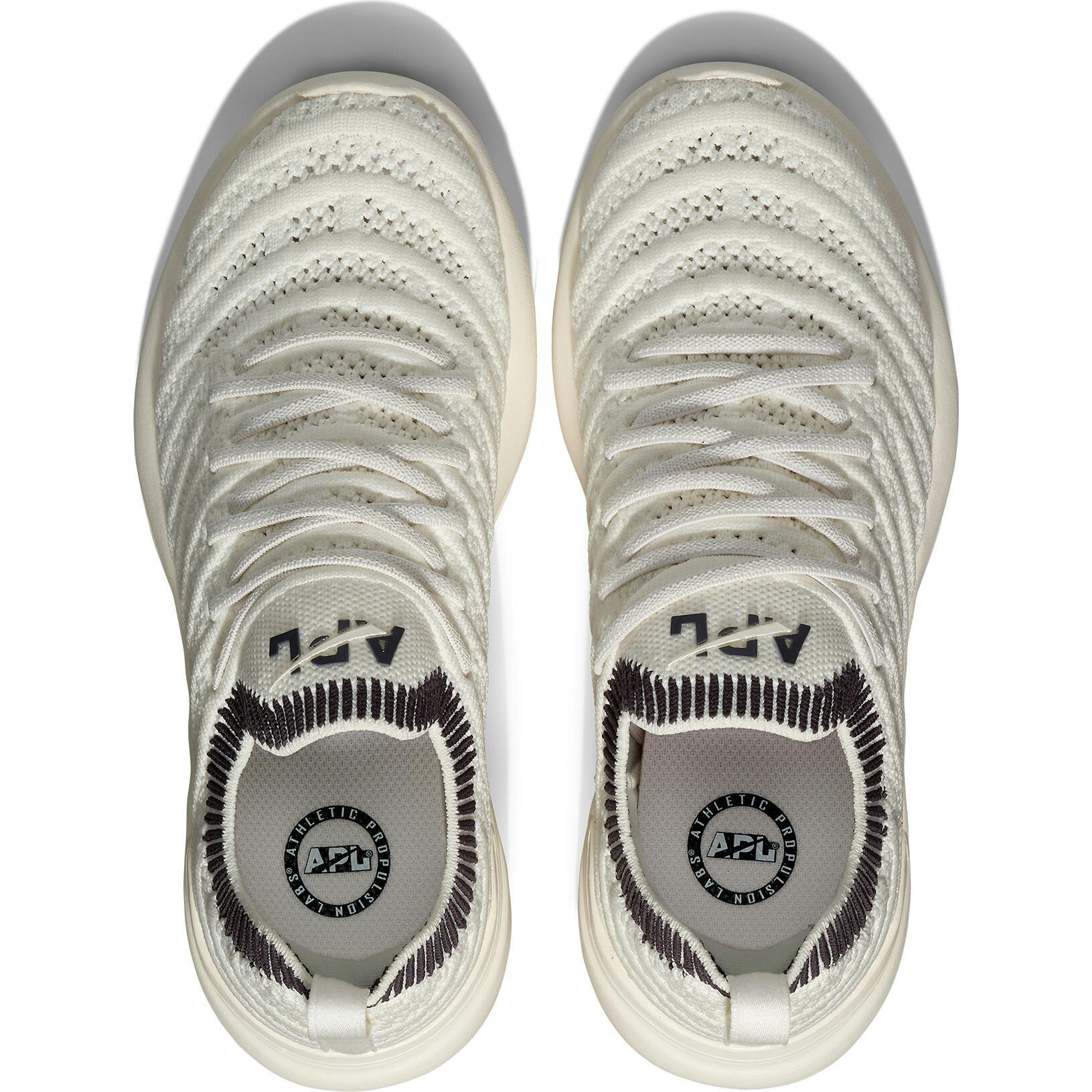Youth's TechLoom Wave Ivory / Iron / Ribbed, White