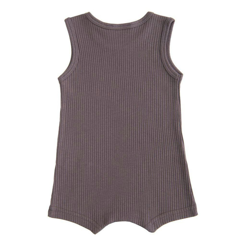 Purple Plum Sleeveless Modal Shortie