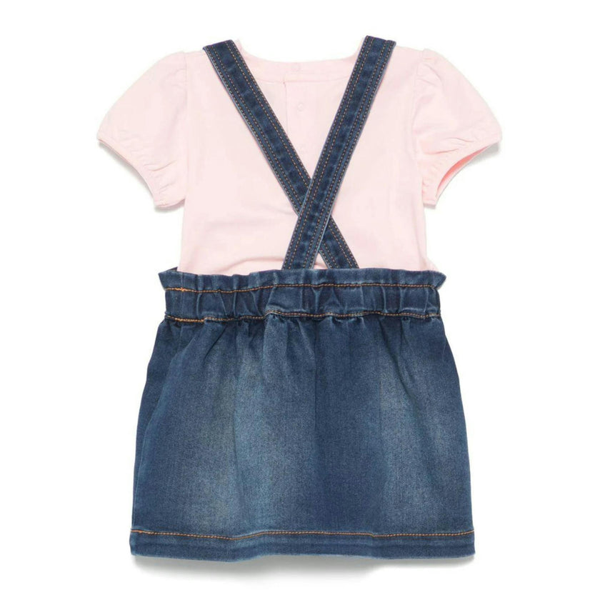 Short Sleeve Tee and Overall Skirt