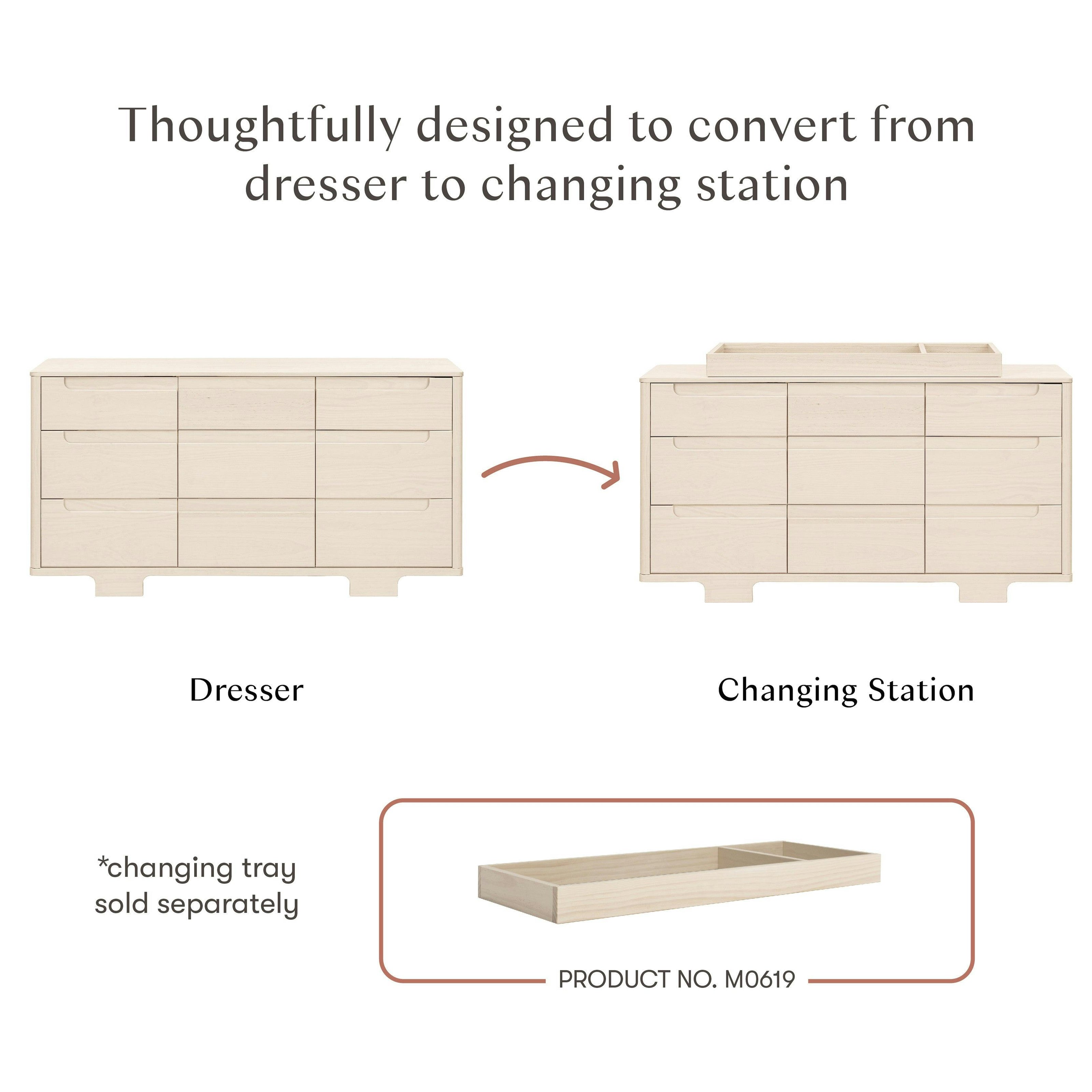 Babyletto Yuzu 9-Drawer Assembled Dresser
