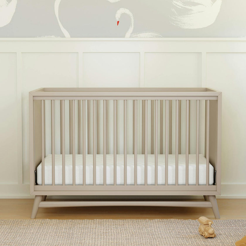 Peggy 3-In-1 Convertible Crib With Toddler Bed Conversion Kit