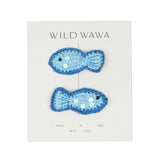 Crochet Clip Set in Fiori di Mare