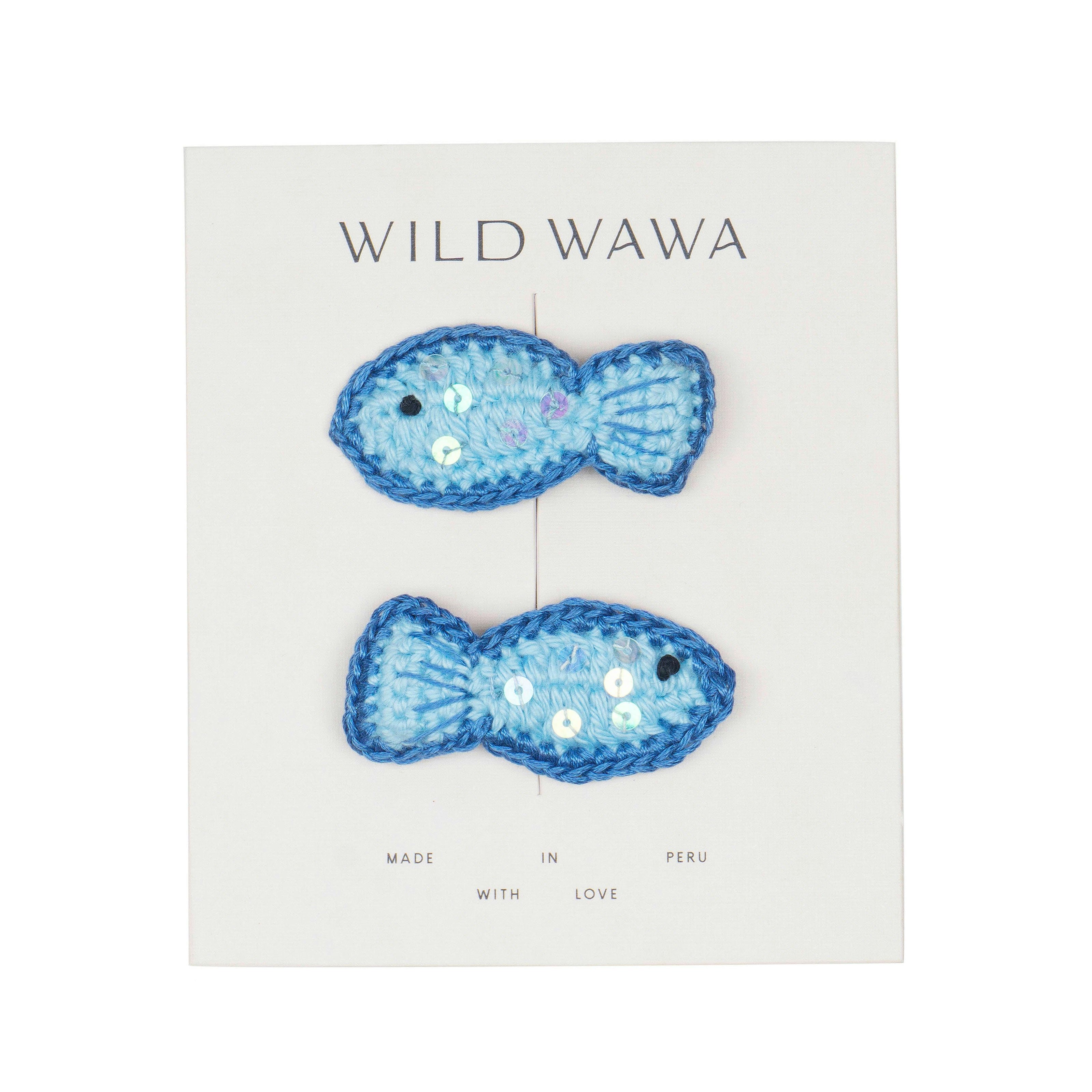 Crochet Clip Set in Fiori di Mare