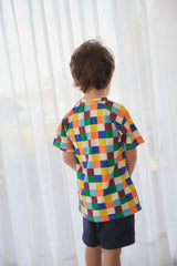 Colorful Checks Tee