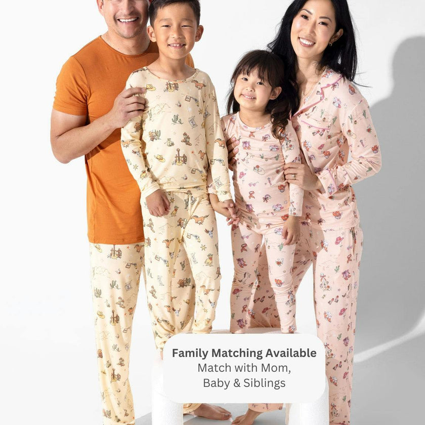 Cowboy Bamboo Kids Pajamas