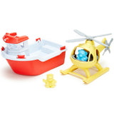 Rescue Boat & Helicopter Set