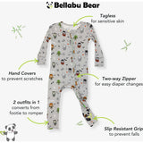 Little Monsters Bamboo Convertible Footie