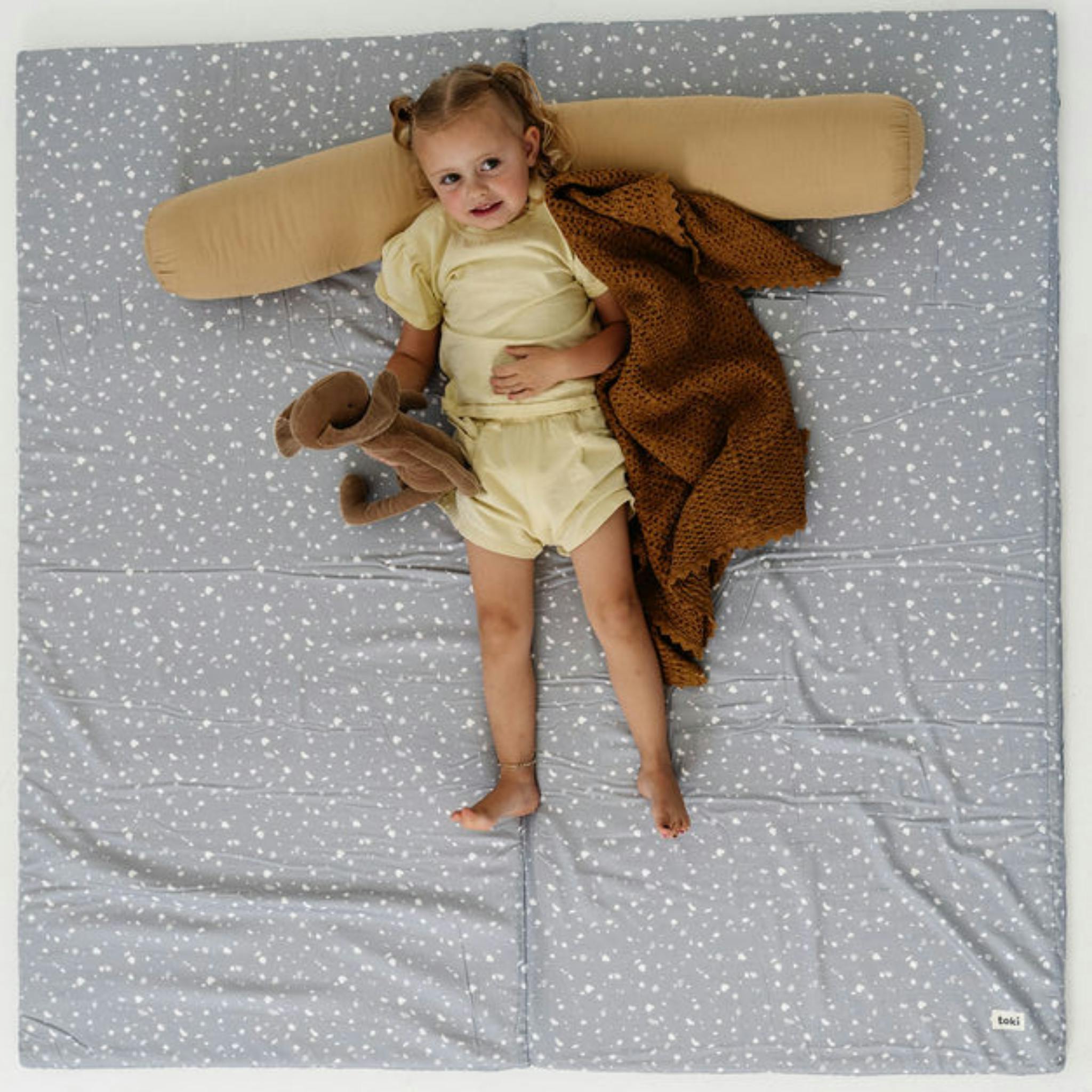 Terrazzo Slate Organic Cotton Mat