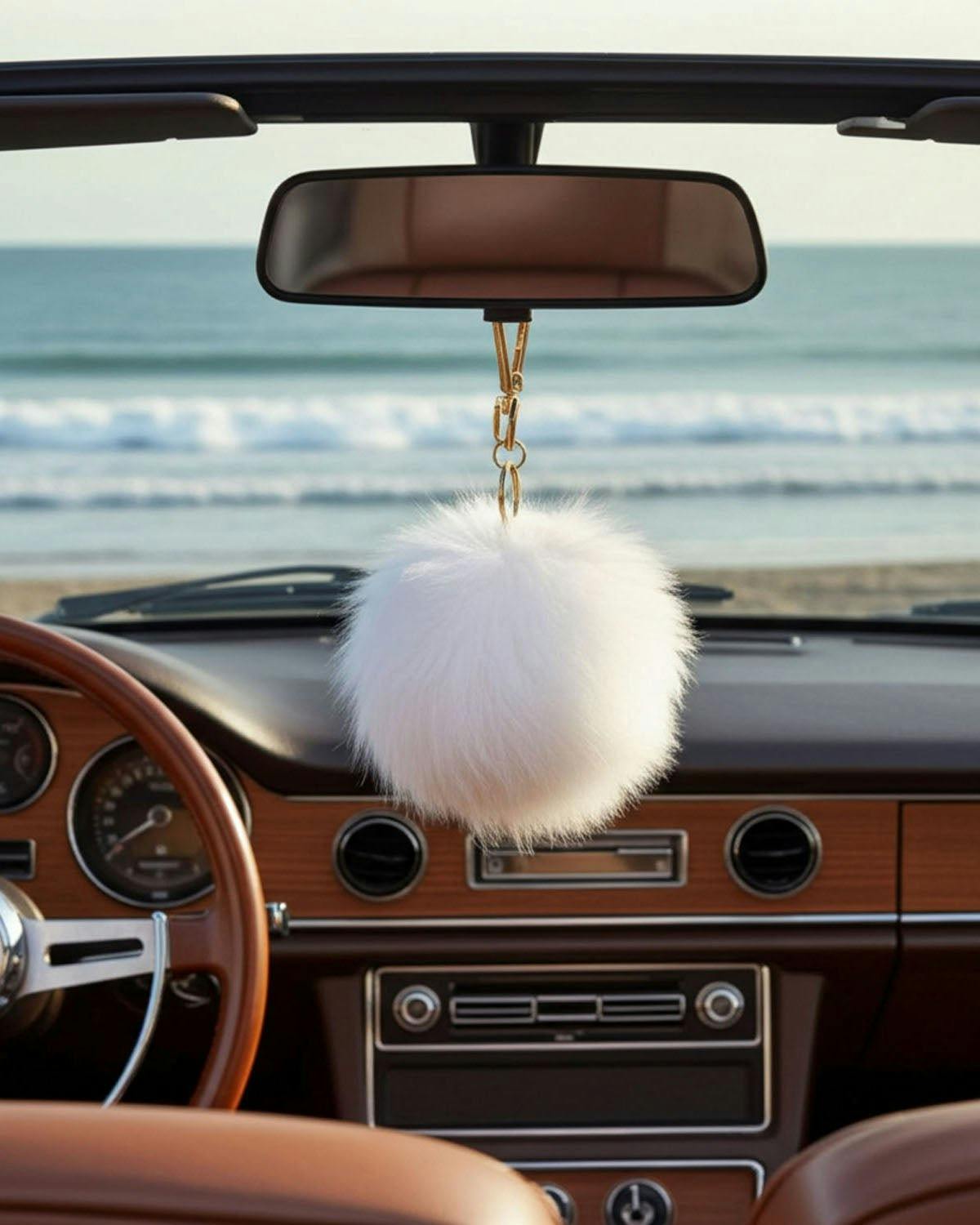 Pom Pom Key Chain