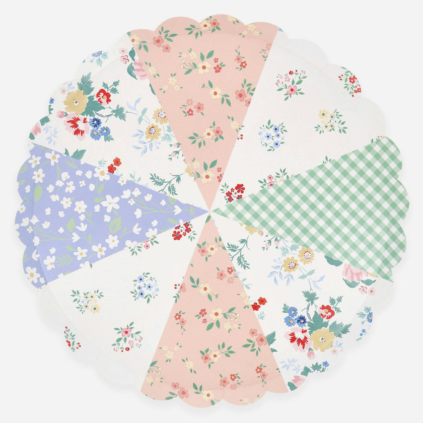 Patchwork Dinner Plates