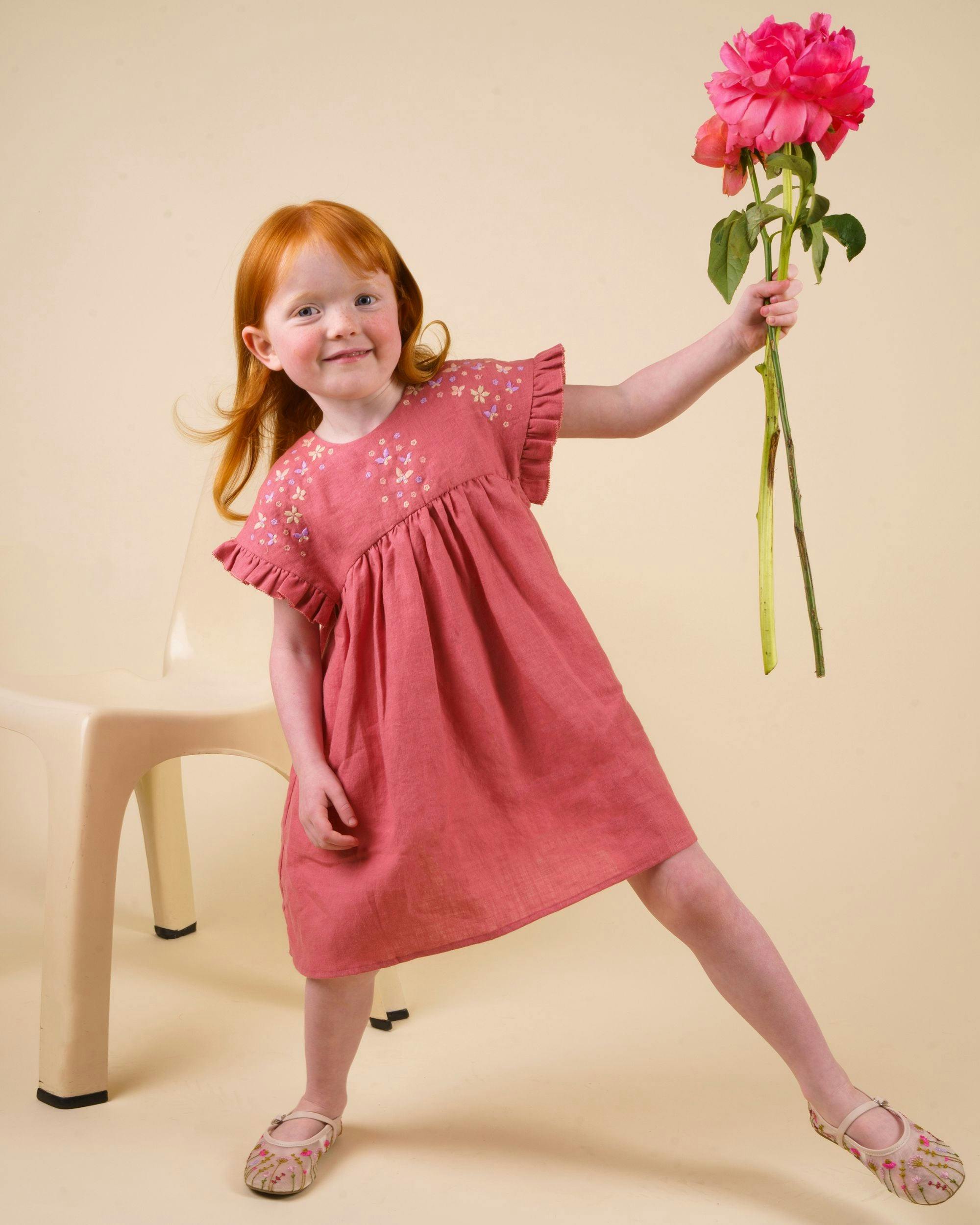 Lila Dress - Peony