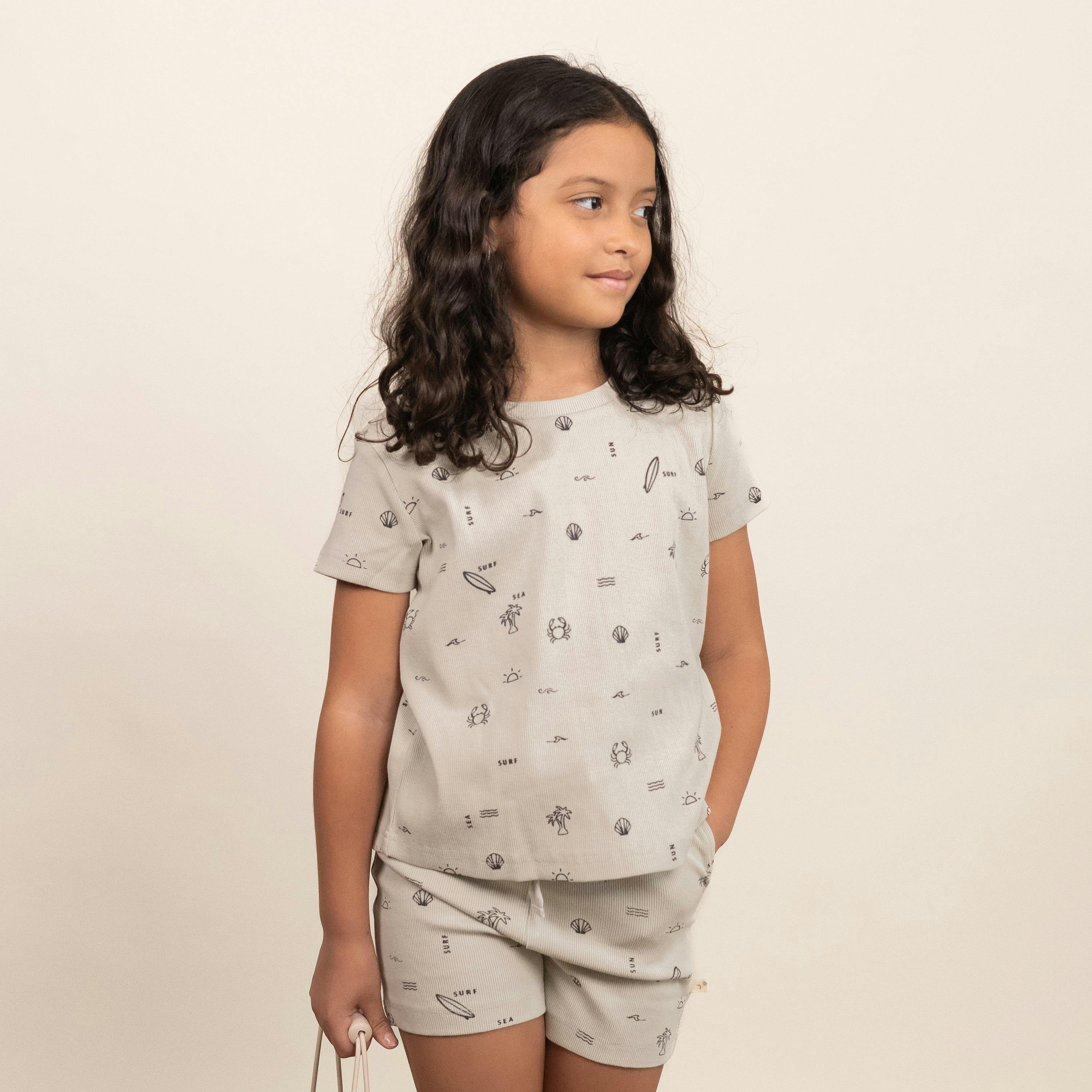 Organic Tee & Shorts Set