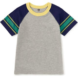 Athletic Stripe Tee, Multi
