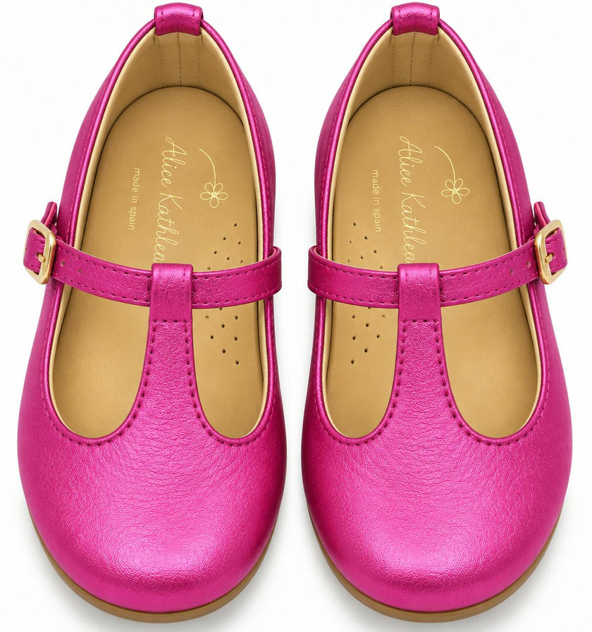 T-Strap in Bubble Shimmer