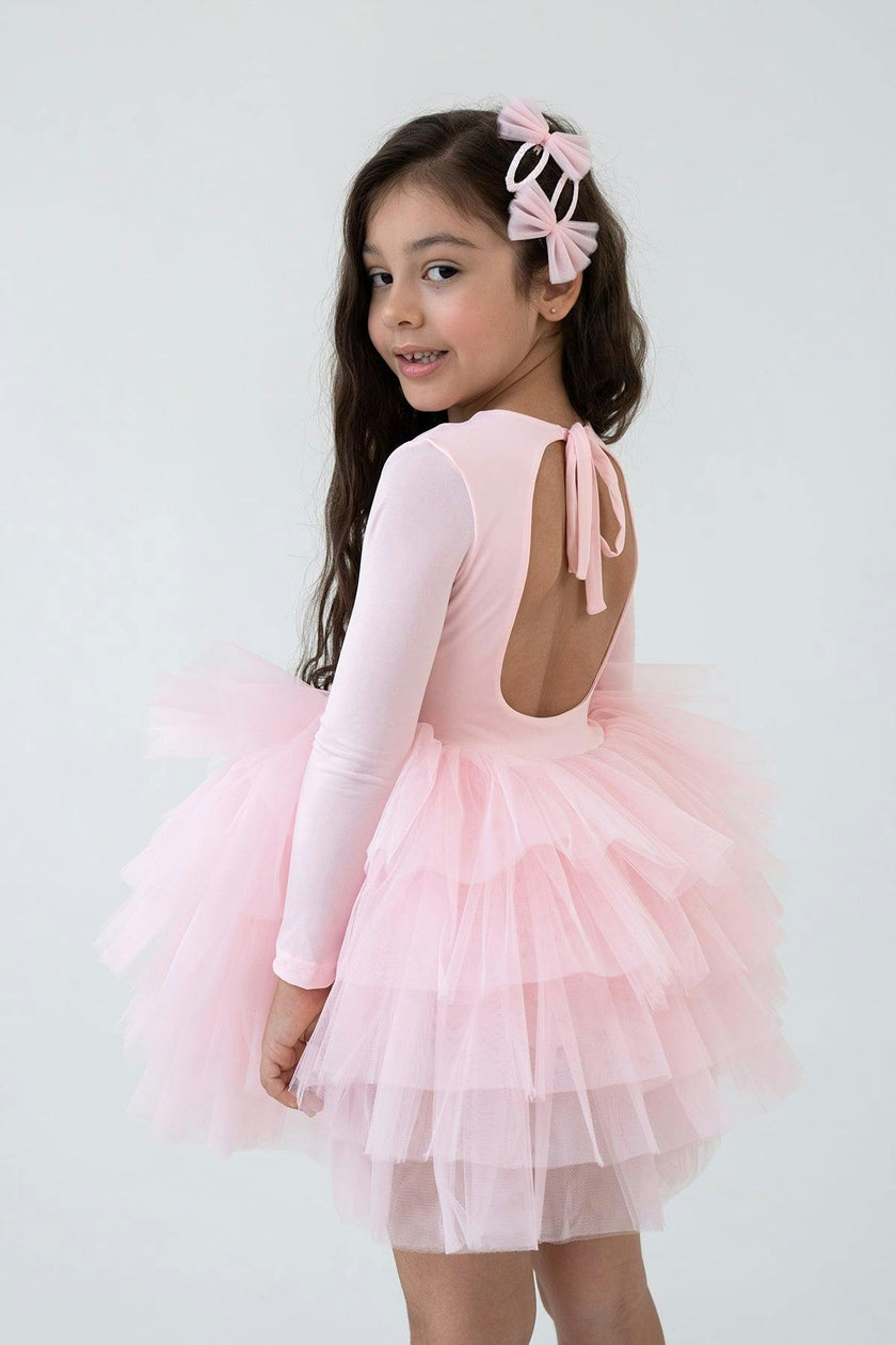 Pink Bloom Tutu Dress