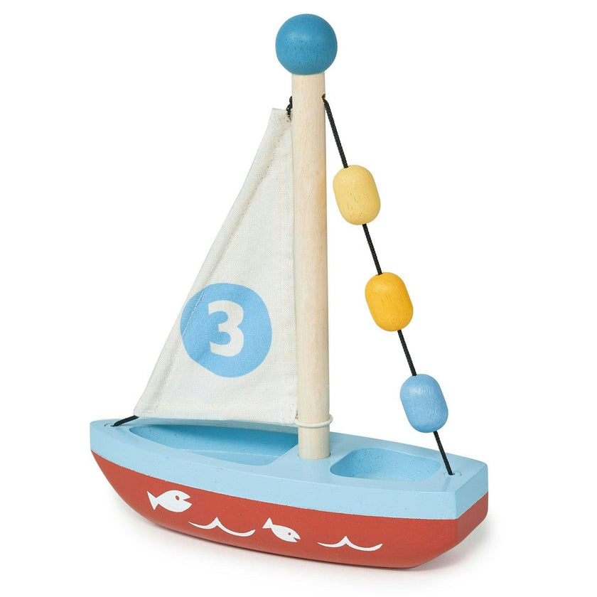 Wooden Sailing Boat